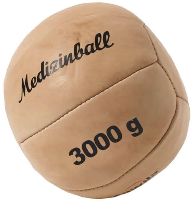 Bola medicinal Cawila Leather medicine ball PRO 3.0 kg