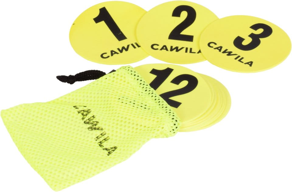 Discos de marcação Cawila Floormarker Nr.1-12 Set d=12,5 cm