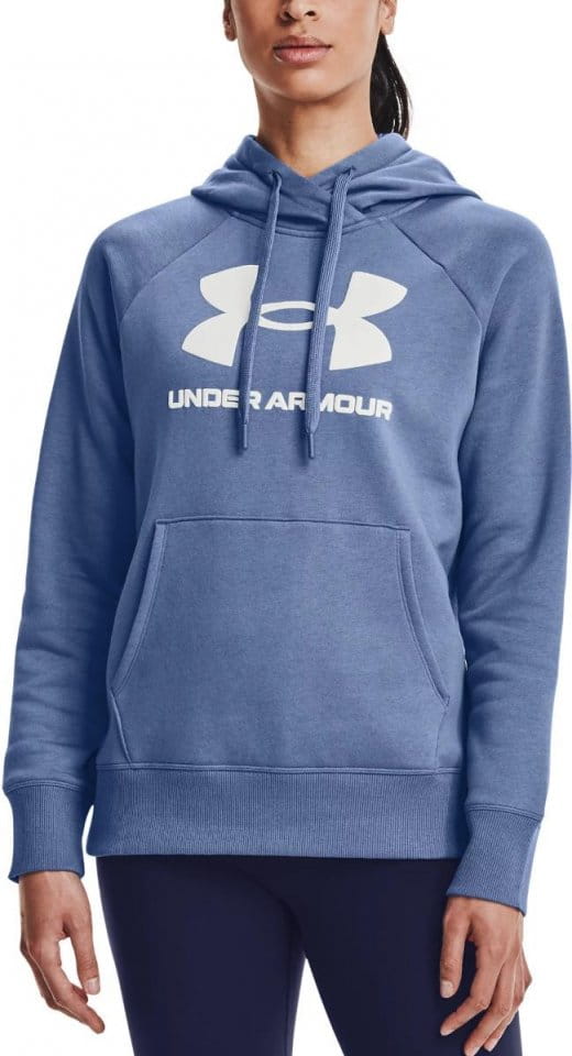 Sweatshirt com capuz Under Armour Rival Fleece Logo Hoodie-BLU