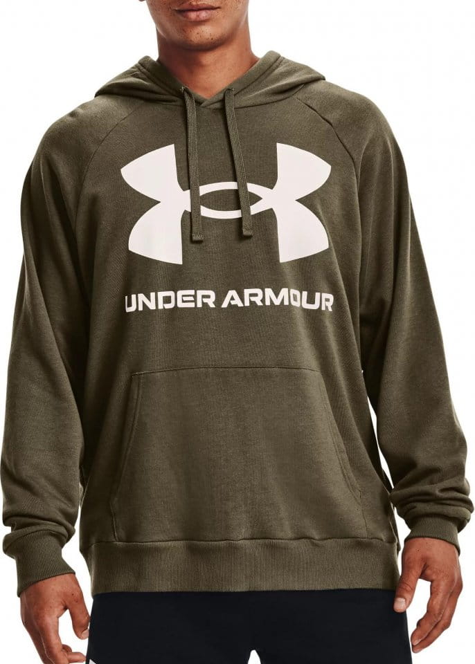 Sweatshirt com capuz Under Armour UA Rival Fleece Big Logo HD-GRN