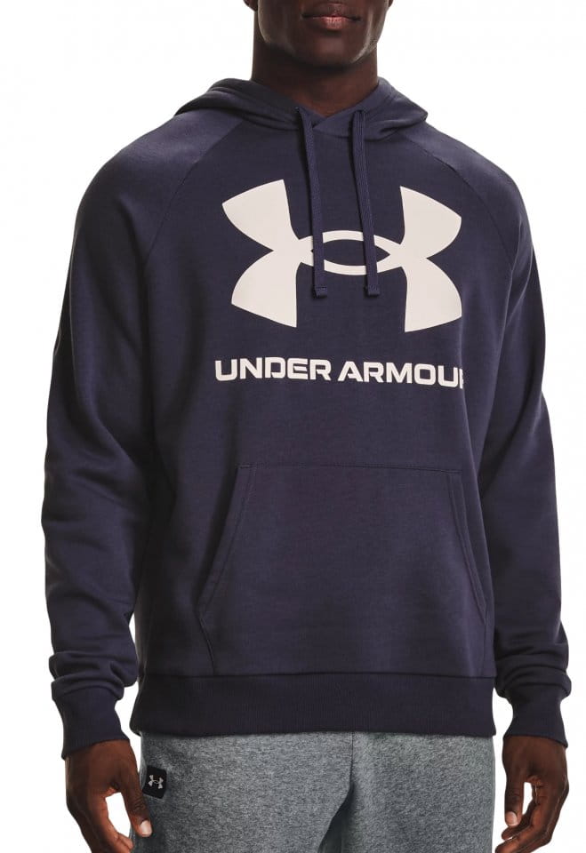 Sweatshirt com capuz Under Armour UA Rival Fleece Big Logo HD-GRY