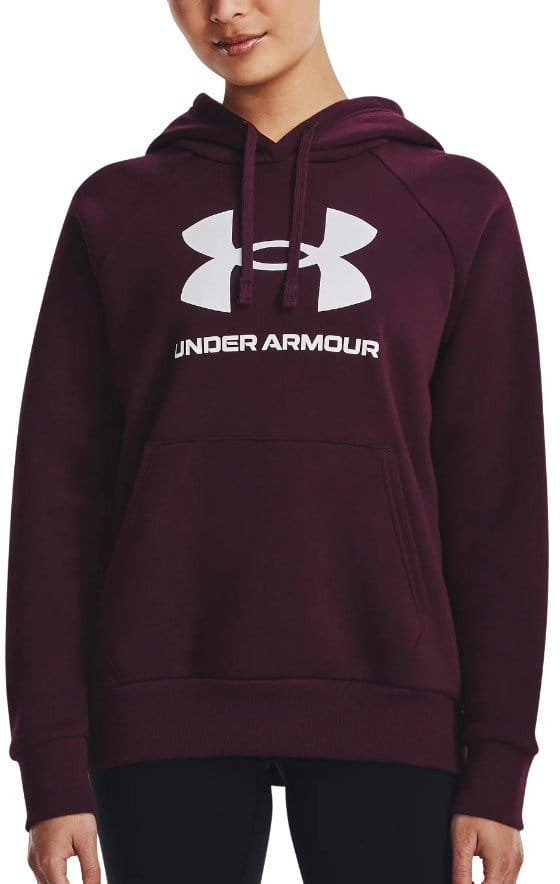 Sweatshirt com capuz Under Armour UA Rival Fleece Big Logo Hdy-MRN