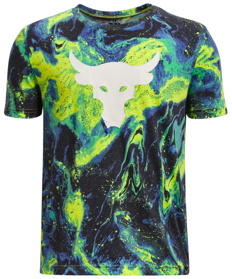 T-shirt Under Armour Project Rock Marble Print