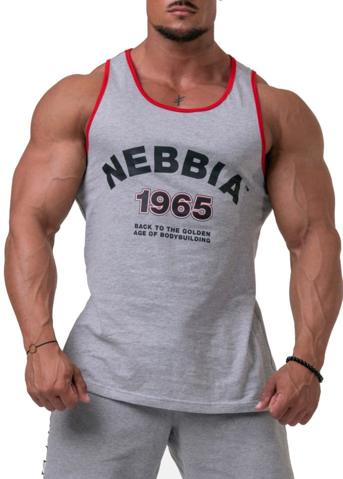 Camisola de alças Nebbia Old-school Muscle tank top