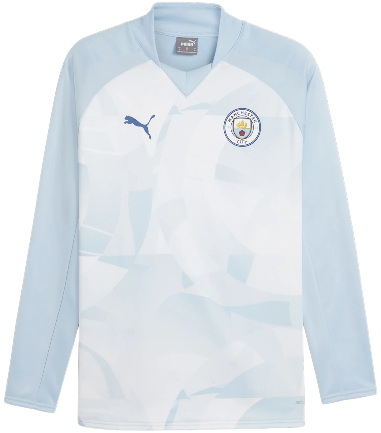 T-Shirt de manga comprida Puma Manchester City Pre-match Sweatshirt 2023/24
