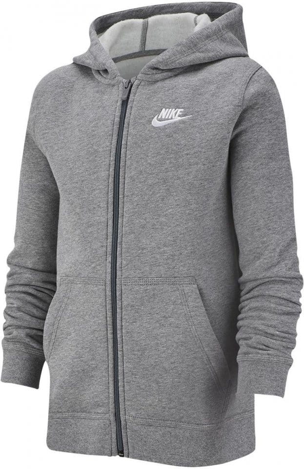 Sweatshirt com capuz Nike B NSW HOODIE FZ CLUB