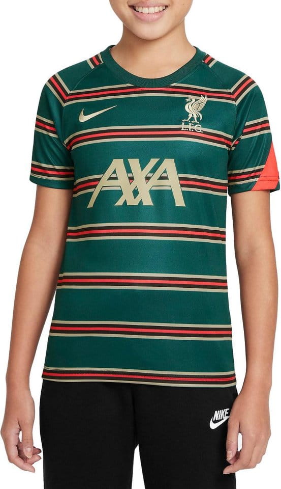 T-shirt Nike Liverpool FC Big Kids Pre-Match Short-Sleeve Soccer Top
