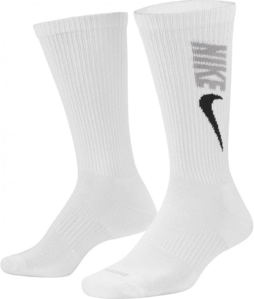 Meias Nike Everyday Plus Cushioned Training Crew Socks (3 Pairs)