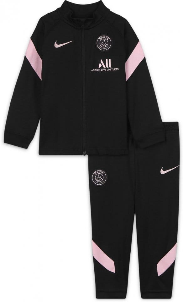 Conjunto Nike Paris Saint-Germain Strike Away Baby/Toddler Dri-FIT Knit Soccer Tracksuit