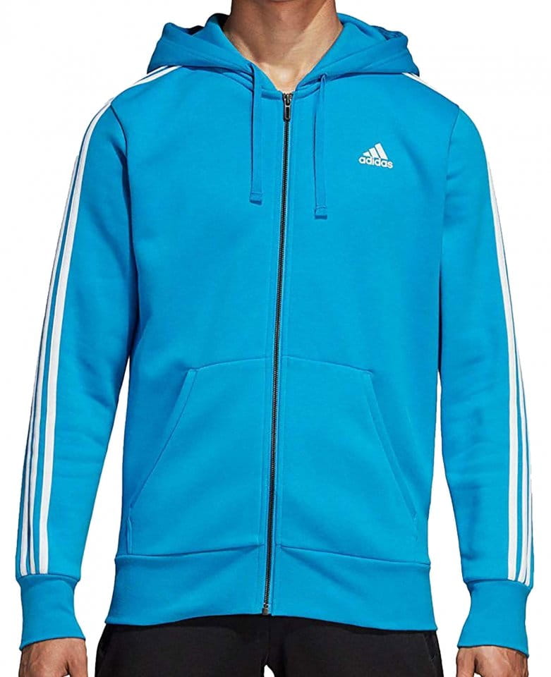 Sweatshirt com capuz adidas Sportswear Essentials 3-Stripes FZ Brushed