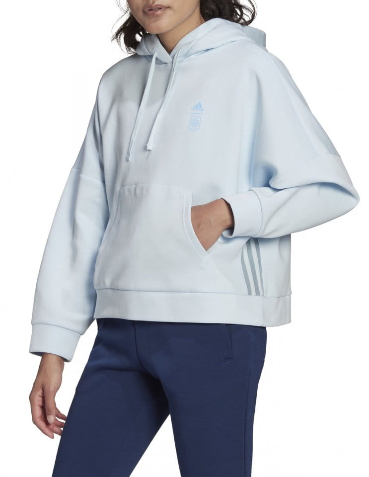 Sweatshirt com capuz adidas FEF TRV HD W