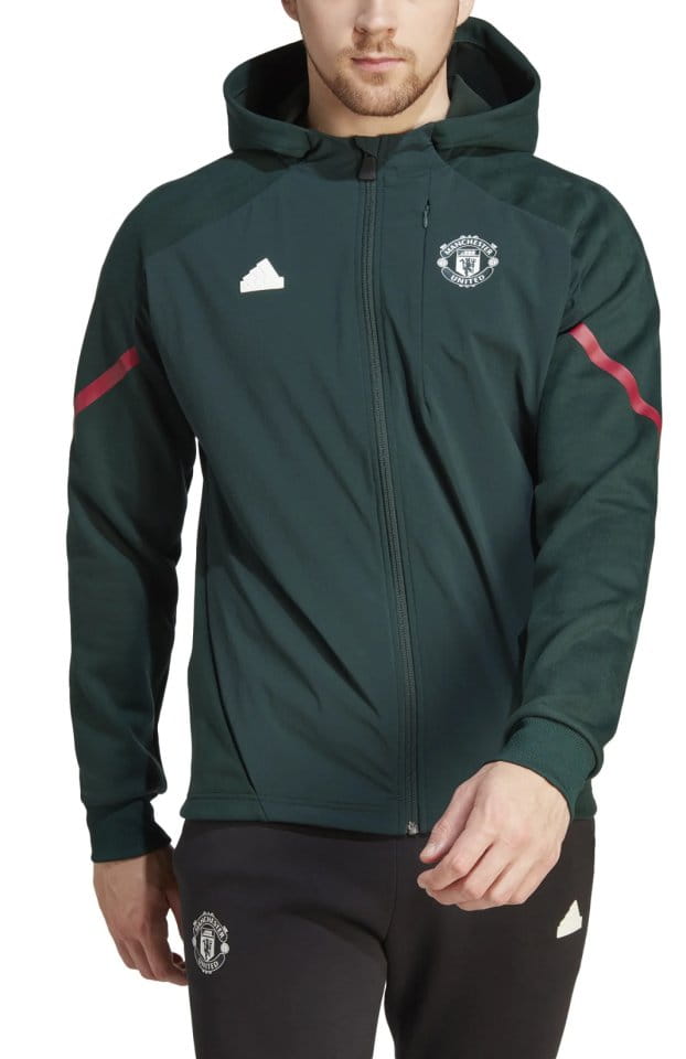 Sweatshirt com capuz adidas MUFC D4GMD FZHD